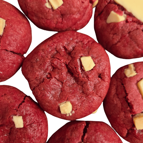 COOKIES ESTILO NY RED VELVET CASERAS BARCELONA PUEBLO IBERICO